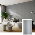 Nordive™ Acoustic Slat Panel — Smoked Oak (2.7 m × 1.10 m)