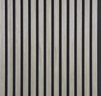 Nordive™ Acoustic Slat Panel — Smoked Oak (2.7 m × 1.10 m)