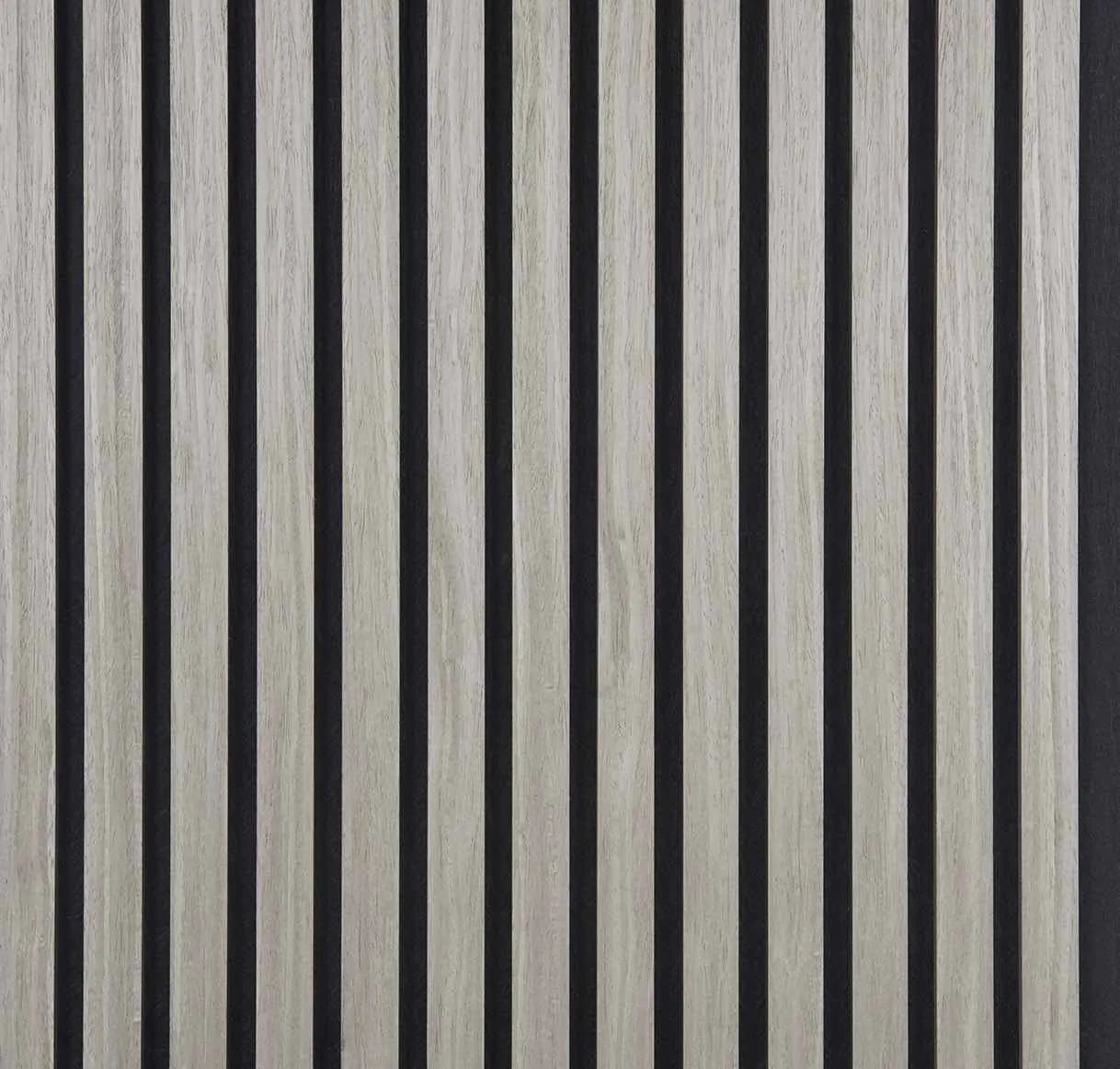 Nordive™ Acoustic Slat Panel — Smoked Oak (2.7 m × 1.10 m)