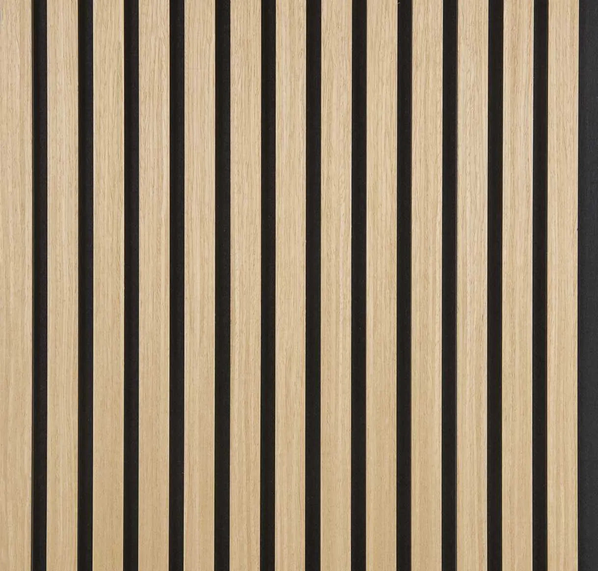 Nordive™ Acoustic Slat Panel — Smoked Oak (2.7 m × 1.10 m)